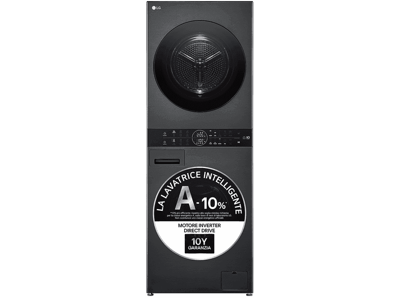 LG WashTower WT1210BBF Lavasciuga 12/10 kg