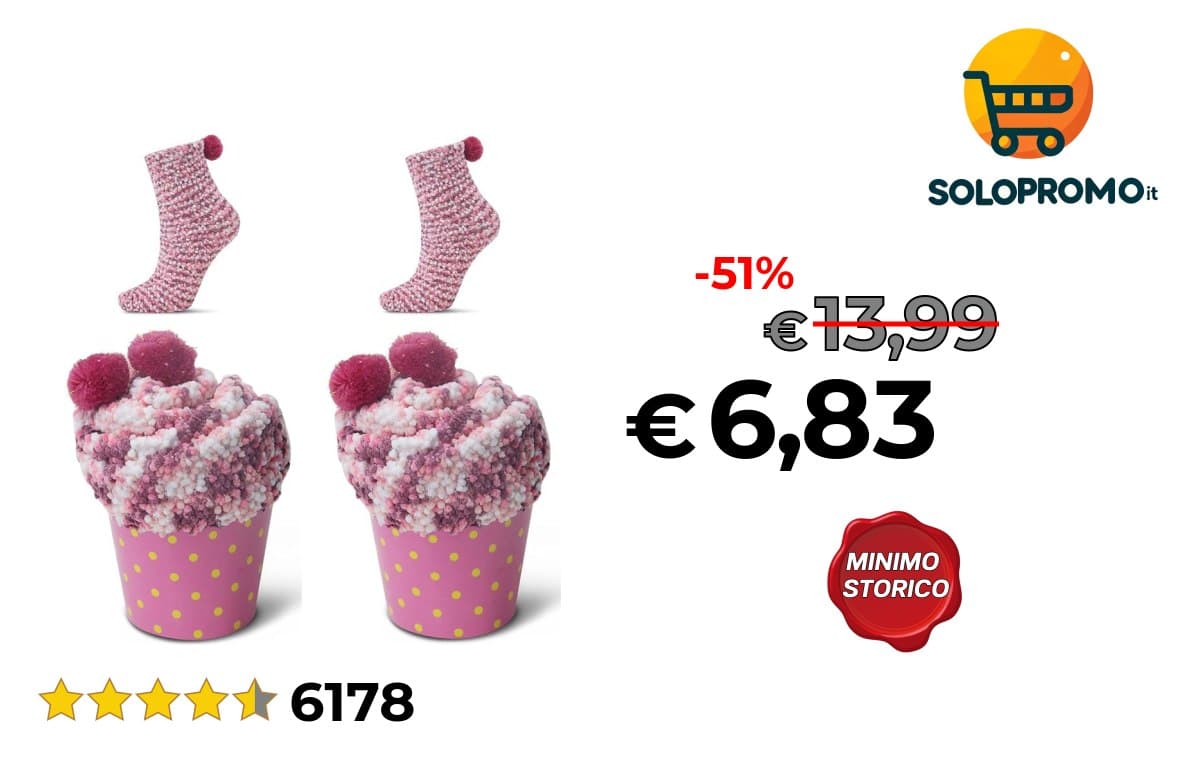 JARSEEN 2/3 Confezione Regalo Calzini Natale Calze San Valentino Caldi Donna Super