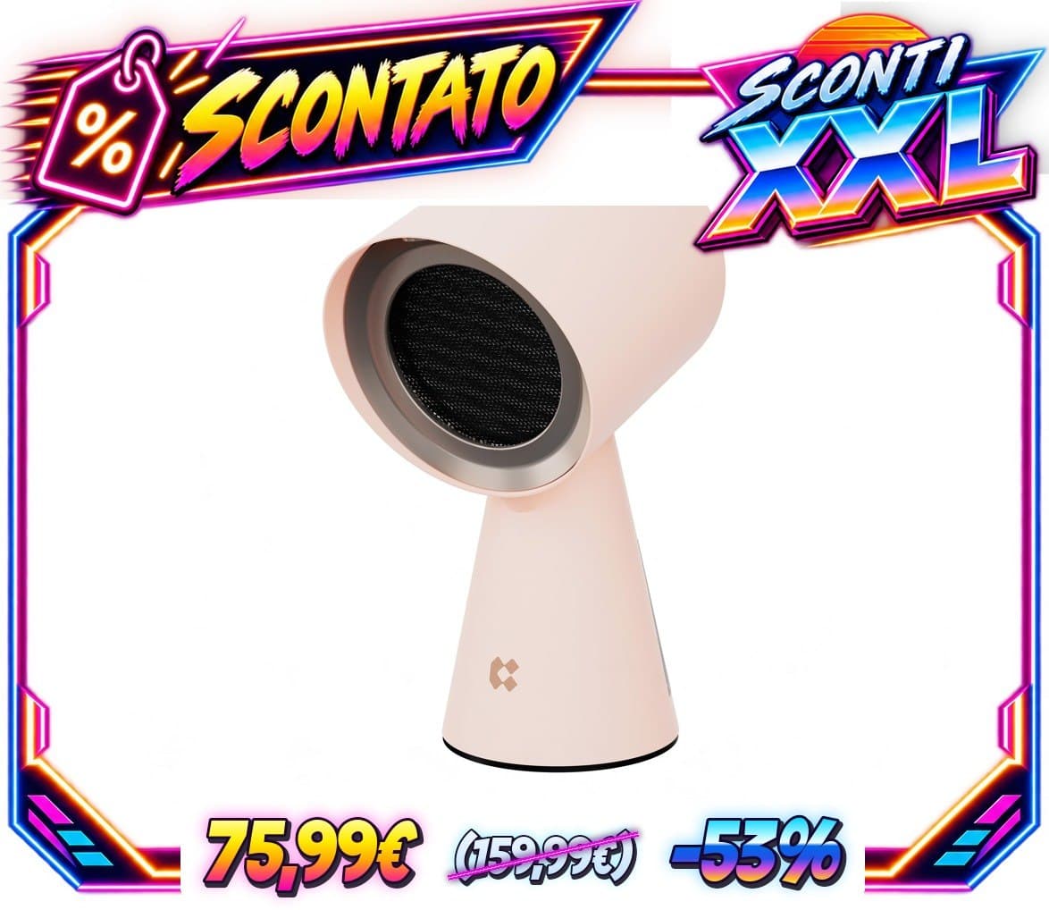 CIARRA CBPHP01 Cappa Aspirante Portatile Rosa