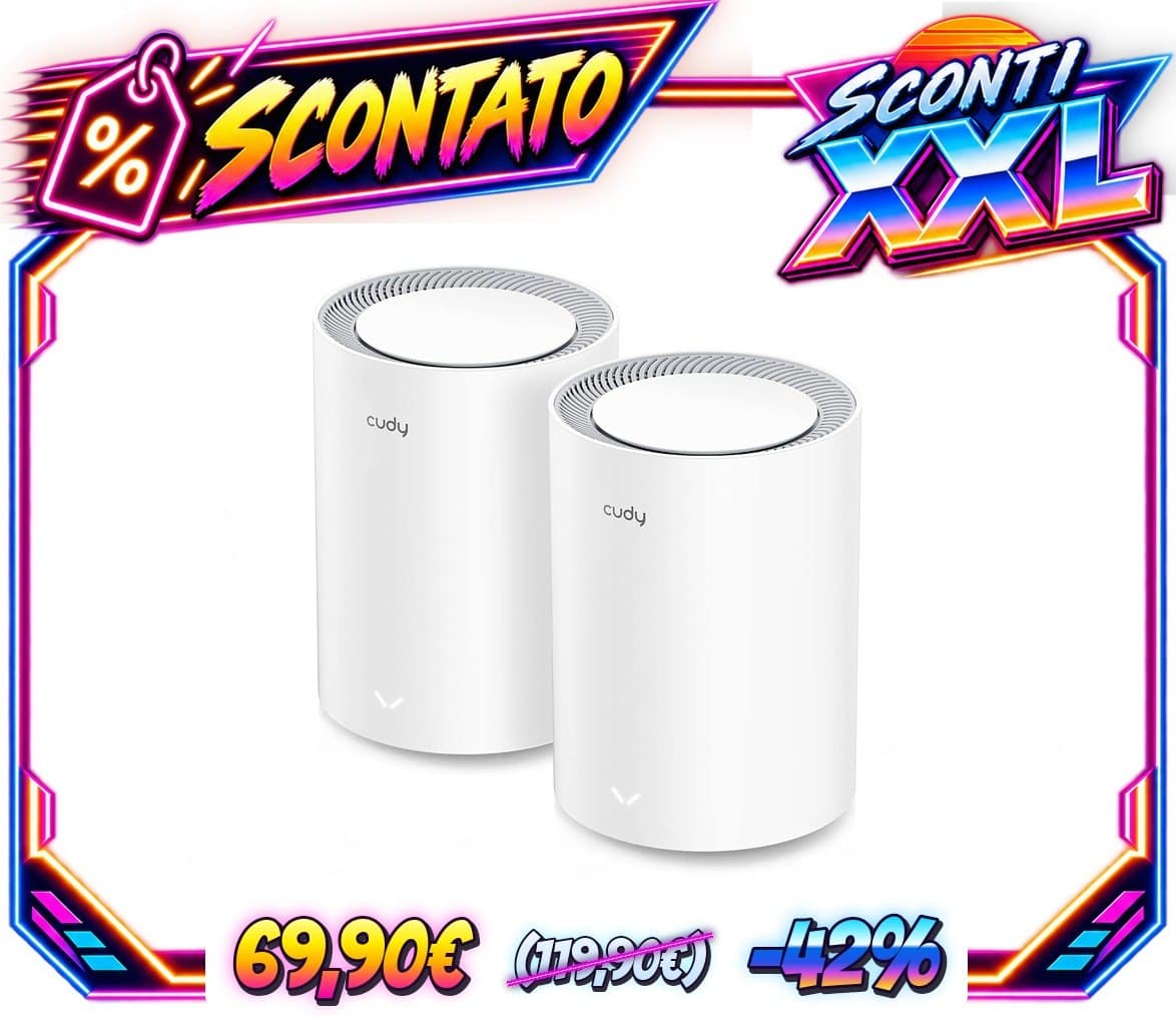 Cudy MESH Series A (Wi-Fi 6 AX3000, 2-Pack)