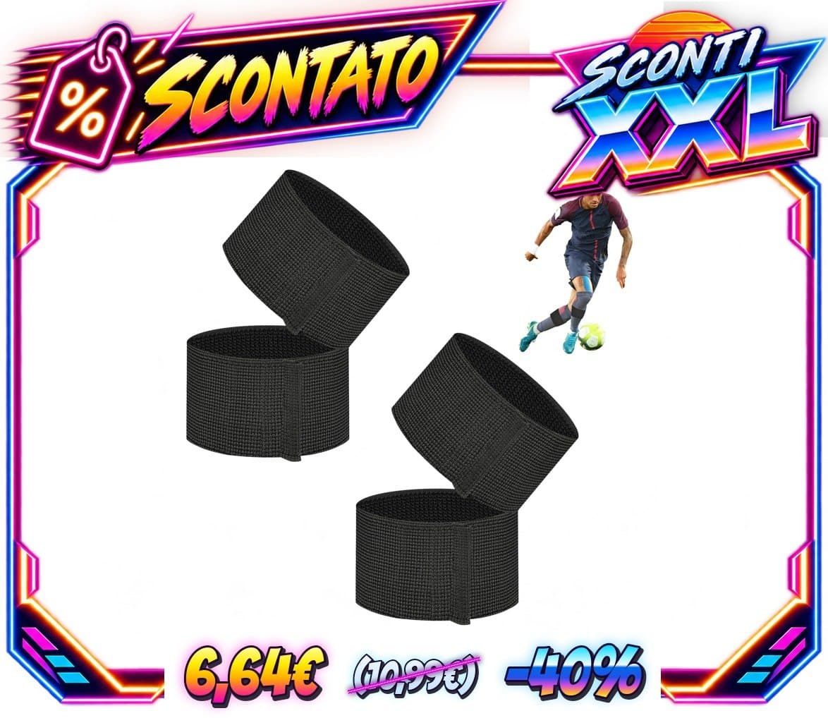 AUYAO Supporto per Parastinchi in Silicone, Shin Guard Stay Grip Tape Parastinchi, Supporto Antiscivolo per Stinchi da C