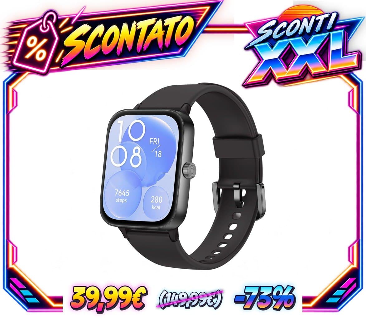 Smartwatch Uomo Donna,1.95 Orologio Smartwatch con Effettua/Risposta Chiamate,140+ Sportive Fitness Tracker con Pression
