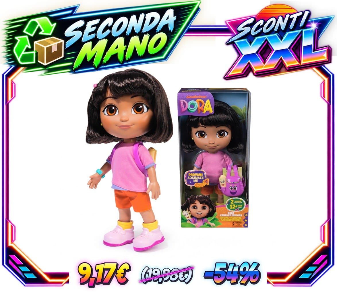 Dora, LEsploratrice, Bambola Canta ed Esplora con Musica, Effetti Sonori