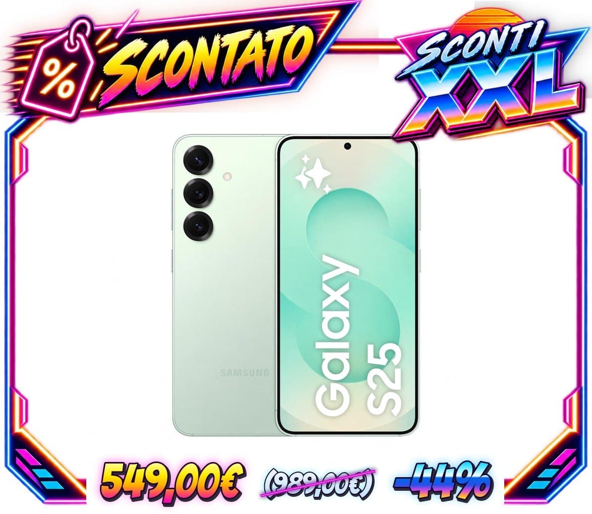 Samsung Galaxy S25 Smartphone AI, 3 anni di Garanzia del produttore, Display 6.2 FHD+ Dynamic AMOLED 2X, Fotocamera 50MP