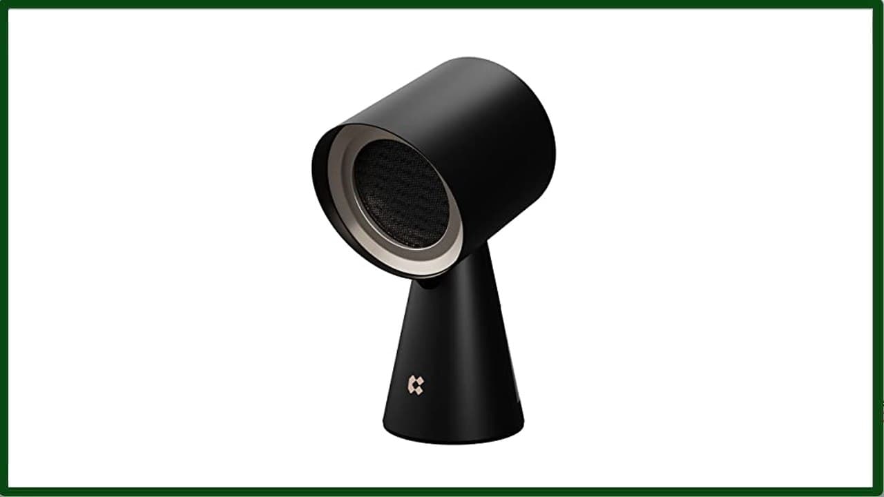 CIARRA CBPHB01 Mini Cappa Aspirante Design Nero  Portatile  Silenziosa - Filtraggio a Più Strati - 2 Velocità, Facile da