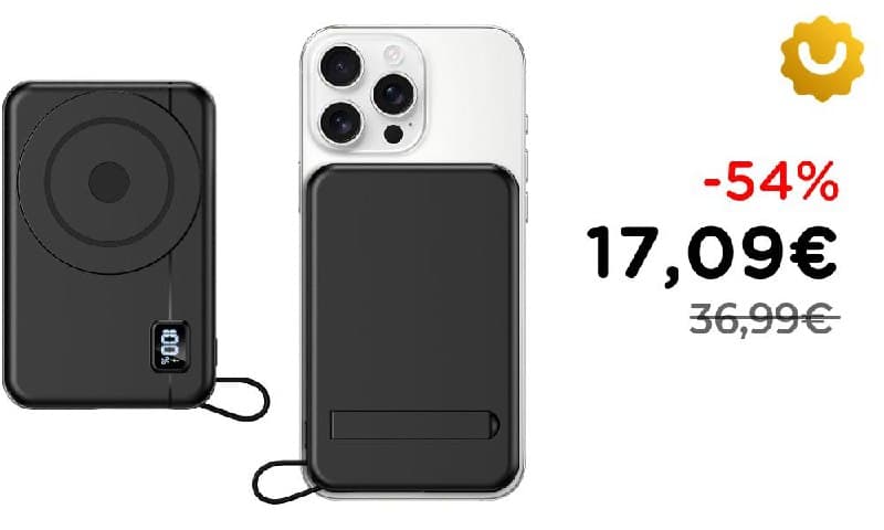 Magnetic Power Bank 10000 mAh per iPhone