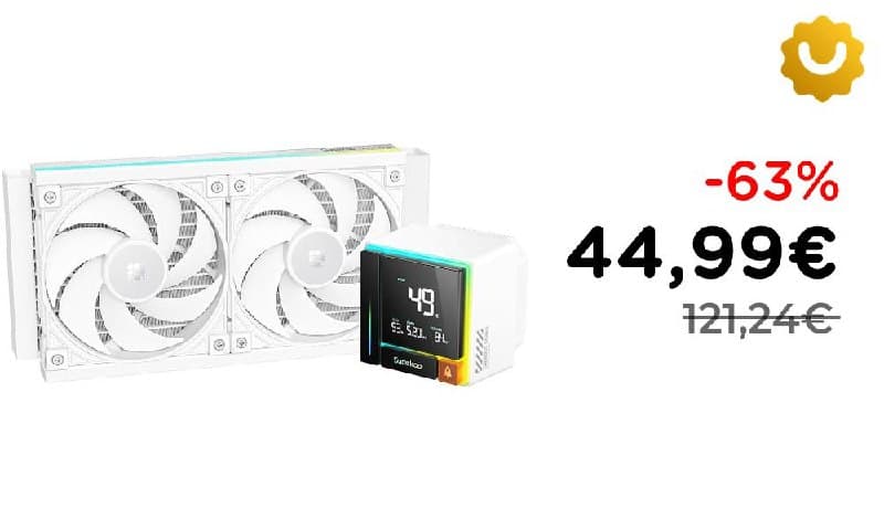 Sudokoo ENERGLO 240 Dissipatore a liquido bianco
