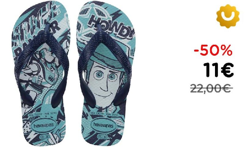 Havaianas Kids Disney Infradito Blu/Navy