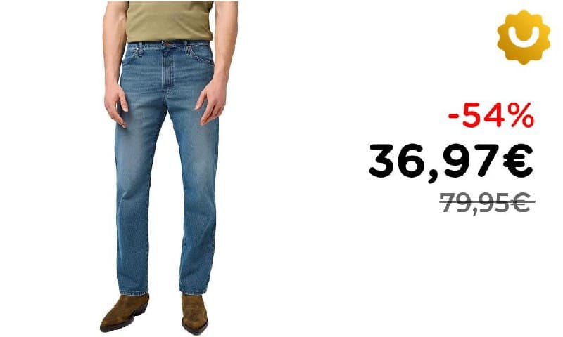 WRANGLER Jeans Bootcut Regular Uomo