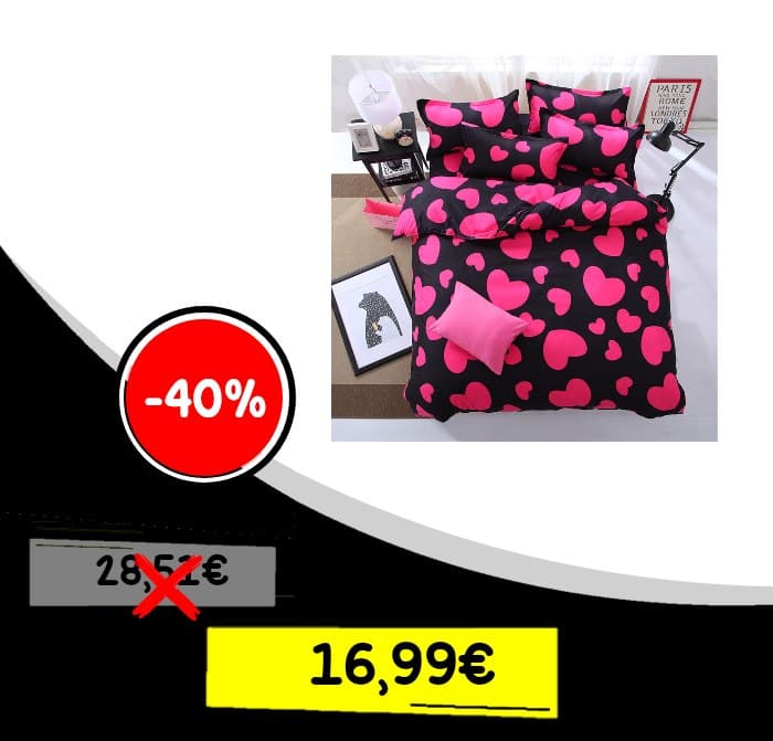 FANSU Set Copripiumino Singolo Bambina 140x200 cm - Copripiumino Singolo Bambini in 100% Microfibra 2 Pezzi con 1 Federa