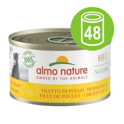 Almo Nature HFC 48 x 95 g Filetto di Pollo