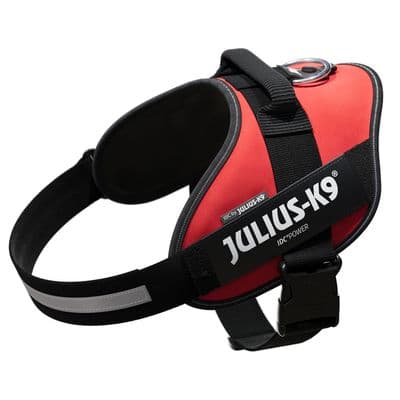 Pettorina JULIUS-K9 IDC® Power - rosso 49 - 67 cm circ. torace