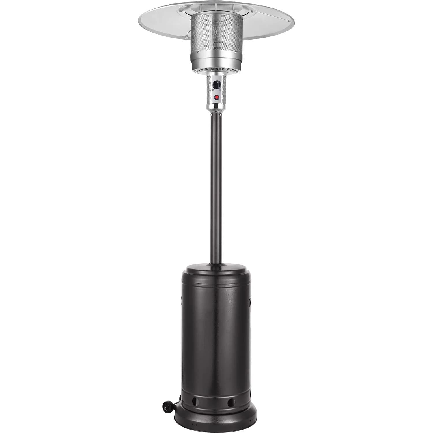 DICTROLUX - Stufa a Gas esterno Fungo Riscaldante Nero 15 Kw
