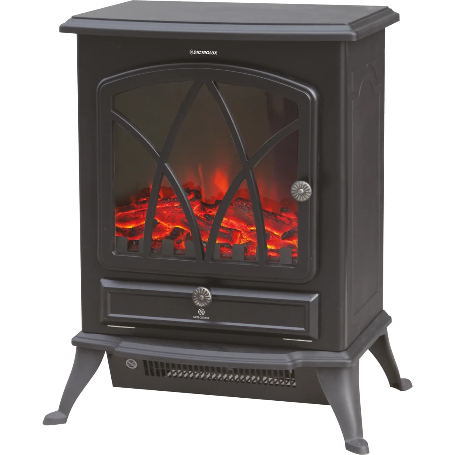 DICTROLUX - Stufa Caminetto Gothic 1800-2000 Watt