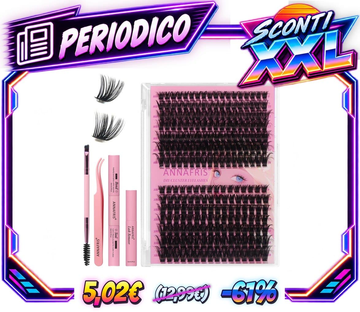 80D+100D Ciglia Finte Ciuffetti Kit (80+100,kit)