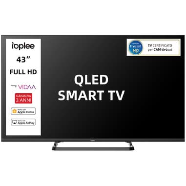 IOPLEE Smart TV QLED 43 Full HD VIDAA