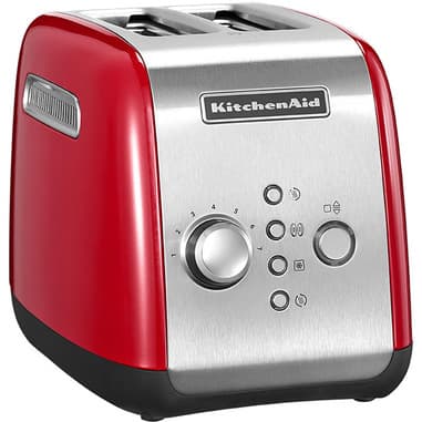 KitchenAid KitchenAid 5KMT221EER 7 2 fetta/e 1100 W Rosso, Acciaio inox