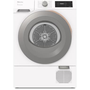Miele Miele TK717I WP asciugatrice Libera installazione Caricamento frontale 9 kg Platino, Bianco