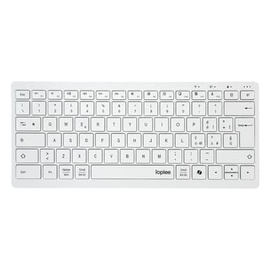 IOPLEE IOPLEE Tastiera wireless ricaricabile bianca