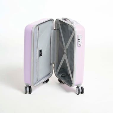 Siretessile Siretessile 8053193493717 bagaglio Trolley Guscio rigido Lillà Acrilonitrile butadiene stirene (ABS), Policarbonato (PC)