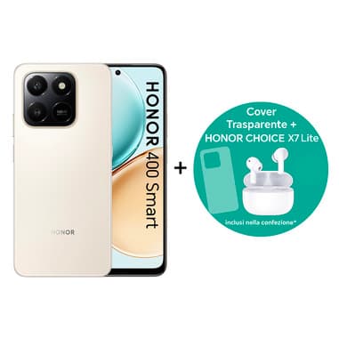 Honor Honor BUNDLE 400 SMART 17,2 cm (6.77") MagicOS 9.0 8 GB 256 GB 6500 mAh Oro