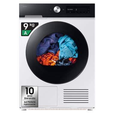 Samsung Samsung DV90DB7845GE asciugatrice Libera installazione Caricamento frontale 9 kg Bianco