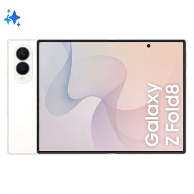 Samsung Galaxy Z Fold8 , 256GB, Cream, Nuovo formato, Rapporto Display Esterno 10:16 | Interno 4:3, Processore Potente, 4800 mAh, RAM 12GB, Camera 50MP, Now Nudge, Assistente Foto