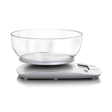 Laica Laica KS1060 bilancia da cucina Bianco Superficie piana Rettangolo Bilancia da cucina elettronica