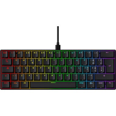 IOPLEE IOPLEE IOPEXTWDGKBS619 tastiera Gaming a filo QWERTY Italiano Nero
