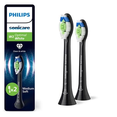 Philips Philips Sonicare HX6062/88 2x Testine nere per spazzolino sonico