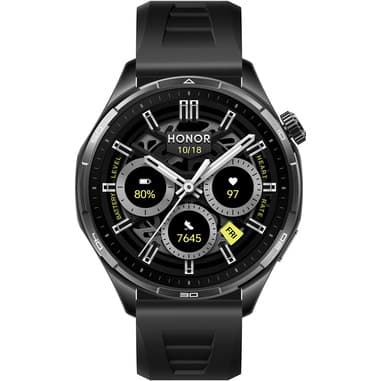 Honor Watch 6 3,71 cm (1.46") AMOLED 46.5 mm Digitale 464 x 464 Pixel Touch screen Nero GPS (satellitare)