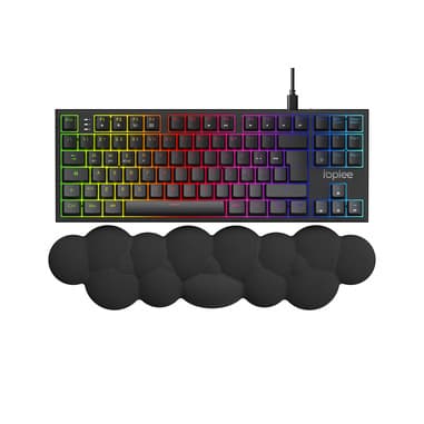 IOPLEE IOPEXTWSGKBS620 tastiera Gaming USB + Bluetooth QWERTY Italiano Nero