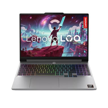 Lenovo LOQ Notebook Gaming | Display 15.3'' WUXGA (1920x1200) | Processore AMD Ryzen 7 250 | Memoria RAM 16GB | Memoria SSD 512GB | Scheda Grafica NVIDIA RTX 5050 8GB | Sistema Operativo WINDOWS 11 HO