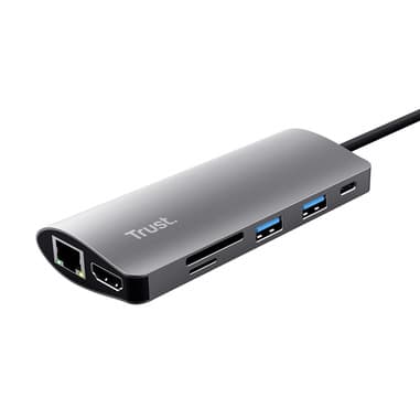 Trust Dalyx Adattatore multiporta USB-C 7-in-1 -