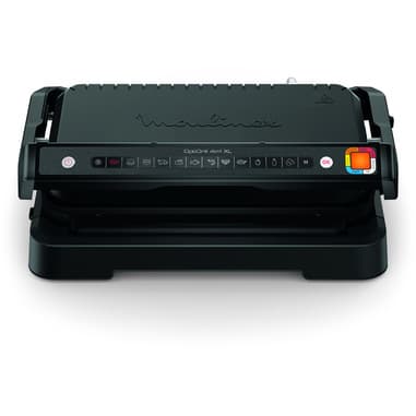 Moulinex Optigrill 4in1 XL , Griglia a Contatto Intelligente, Risultati Perfetti, Nessun Monitoraggio, 12 Programmi Automatici, 4 Funzioni di Cottura