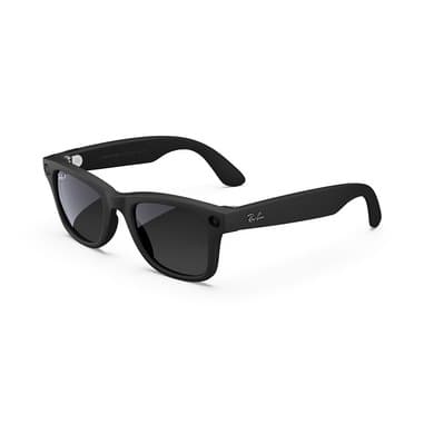 Ray-Ban Meta Ray-Ban Meta Wayfarer larga, Nero opaco, Grafite sfumata polarizzate
