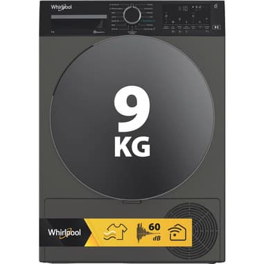 Whirlpool Whirlpool C WD 96M GBS IT, Capacità 9kg, classe A, colore Manhattan Grey, Display digitale XL, Wi-Fi, IronTouch