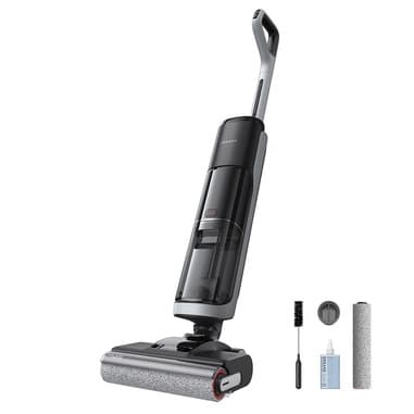 Dreame Dreame H14 VIU Aspirapolvere lavapavimenti senza fili, potenza di aspirazione 18.000 Pa, design piatto a 180°, lavaggio e asciugatura automatica della spazzola a 60 ℃ in 5 min