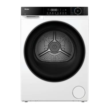 Haier Haier HD90-A357U1-IT asciugatrice Libera installazione Caricamento frontale 9 kg Nero, Bianco