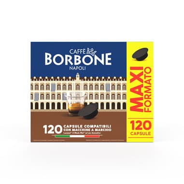 Caffè Borbone Caffè Borbone Capsule Compatibili sistema A Modo Mio - Miscela Decisa - 120 capsule