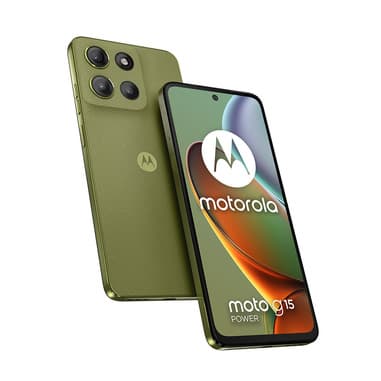 Motorola moto g15 power 17,1 cm (6.72") Doppia SIM Android 15 4G USB tipo-C 8 GB 512 GB 6000 mAh Verde