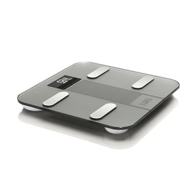 Laica Laica PS7005 bilance pesapersone Rettangolo Grigio, Acciaio inox Bilancia pesapersone elettronica