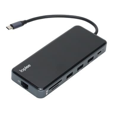IOPLEE IOPLEE IOPEXTHE12IN1605 hub di interfaccia USB tipo-C 5000 Mbit/s Grigio