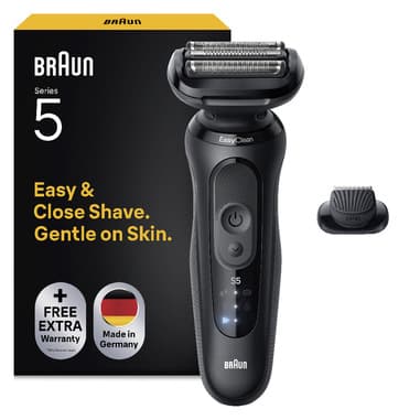 Braun Braun Series 5 52-N1200S Rasoio Trimmer Nero