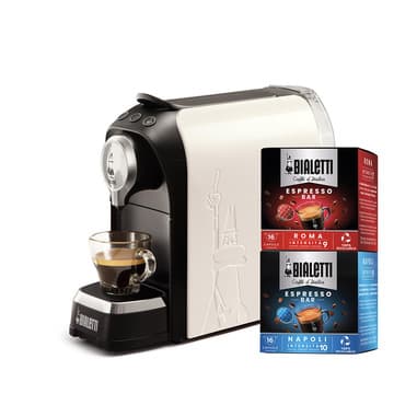 Bialetti Bialetti Bundle Super Bianco + 32 caps