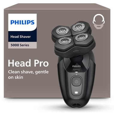 Philips Philips Serie 5000 Head Shaver Pro 5000 Series HS5980/15 Rasoio essenziale con lame ComfortCut
